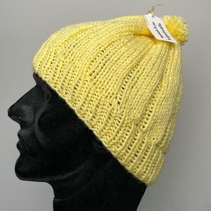 Yellow Knit Hat